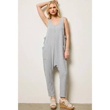 Coastal Striped Romper