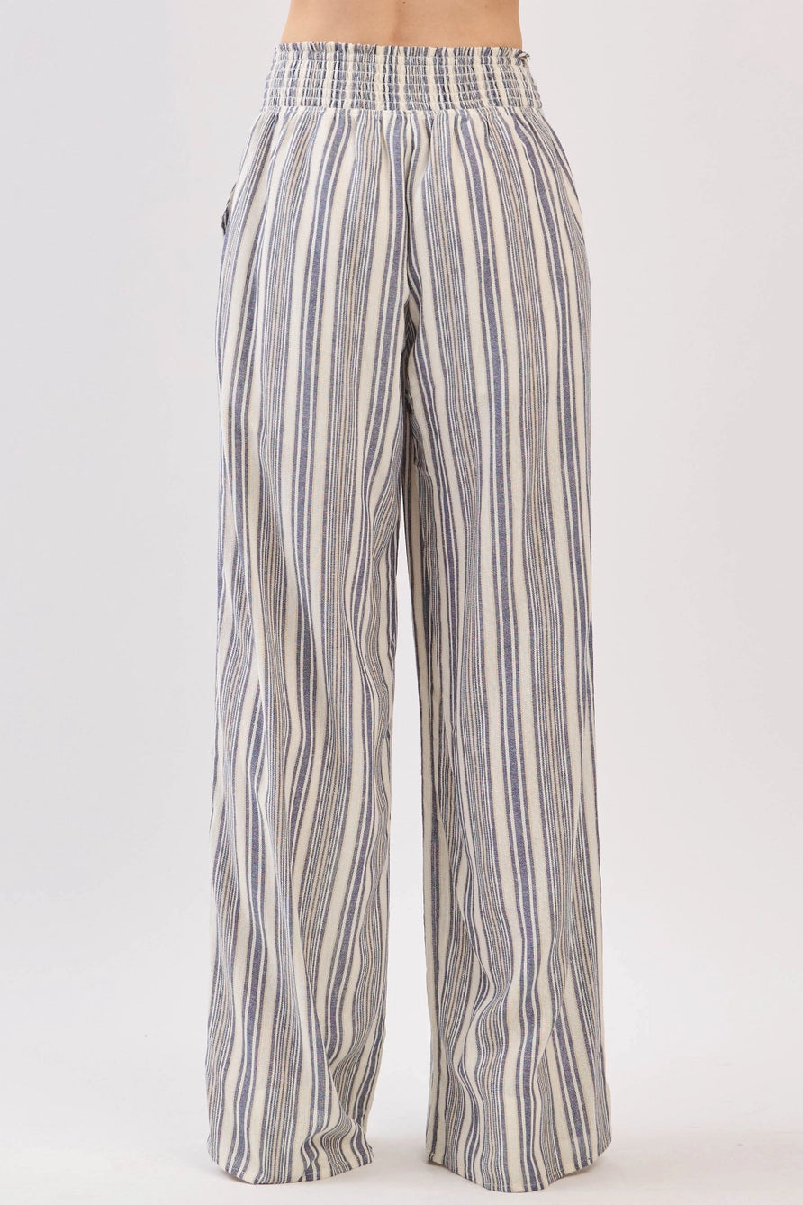 Haven Stripe Wide Leg Pants