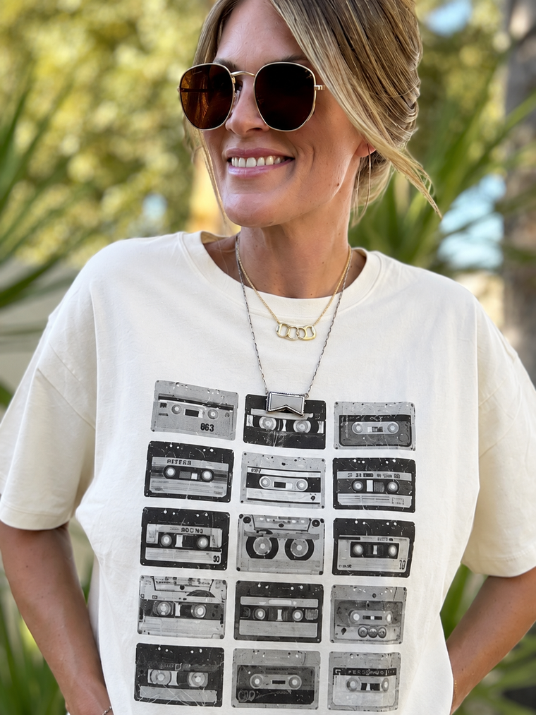 Vintage Cassette Graphic Tee