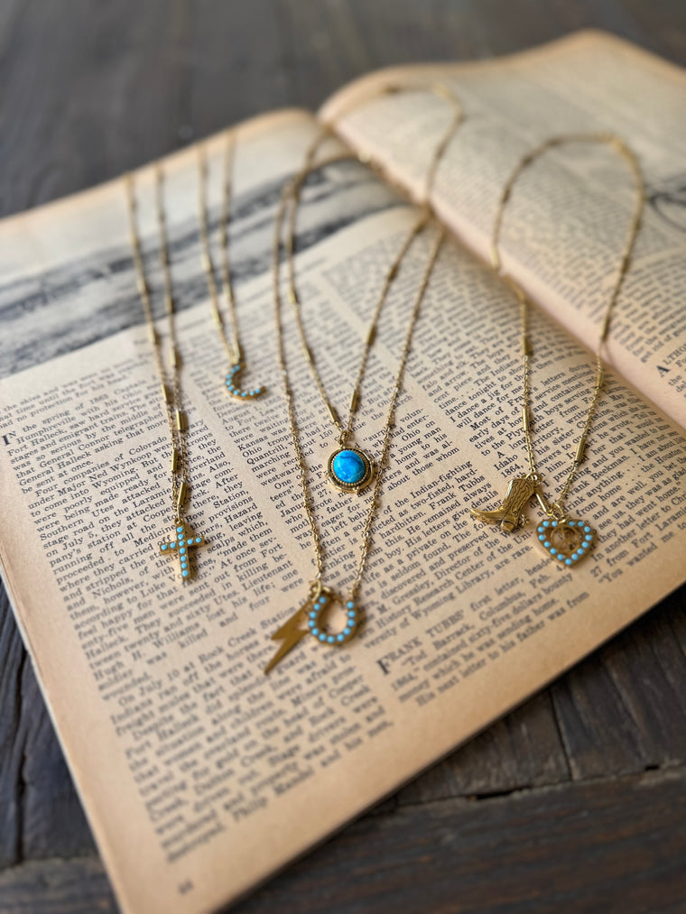 Howdy Collection Satellite Bar Chain Necklace