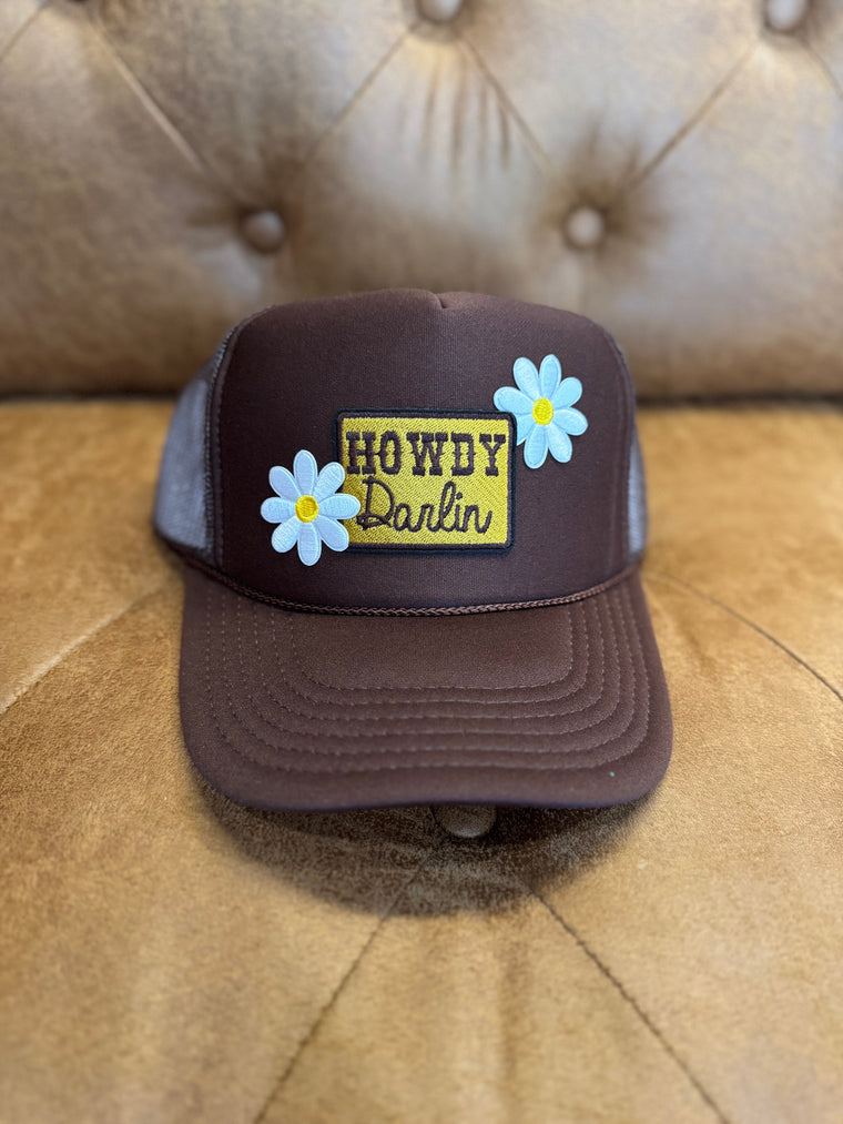 Hello Darlin Daisy Trucker Hat