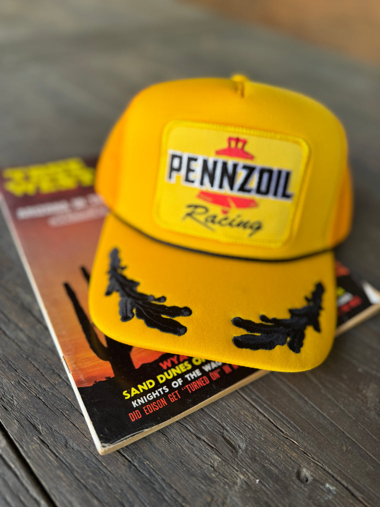 Pennzoil Race Patch Trucker Hat