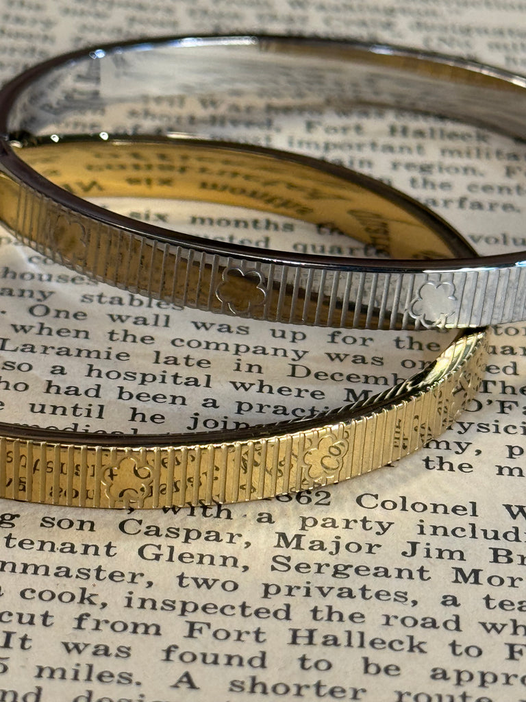 Fluted Bangle Bracelet