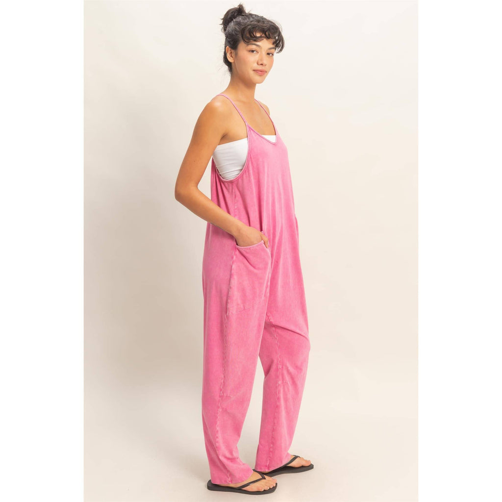 Perfectly Pink Jumpsuit