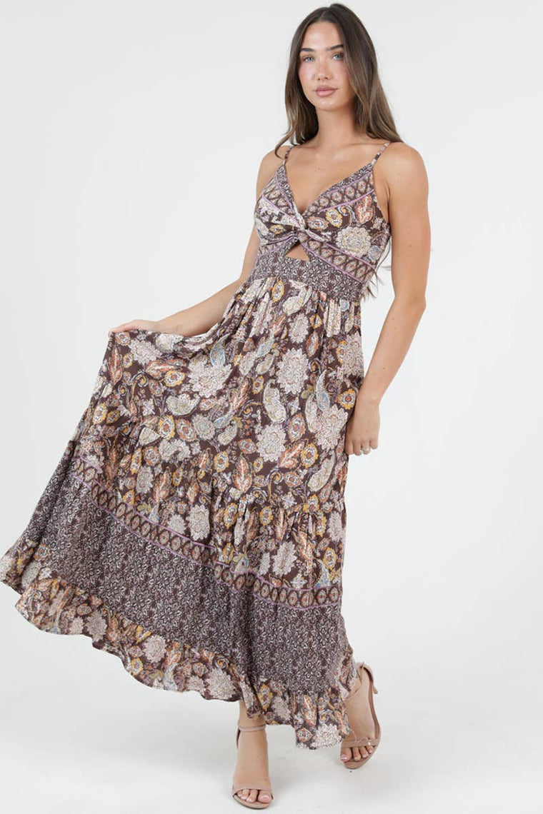 Somerset Twist Front Maxi Dress