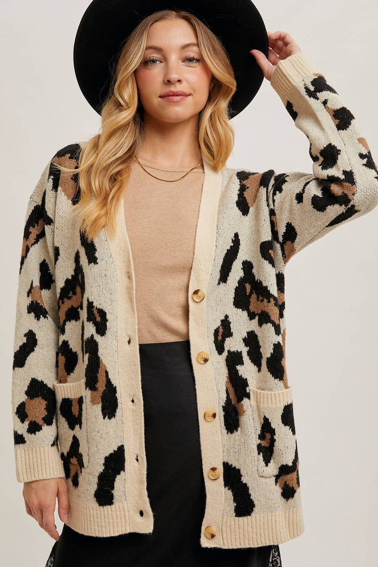 Prowl Leopard Cardigan