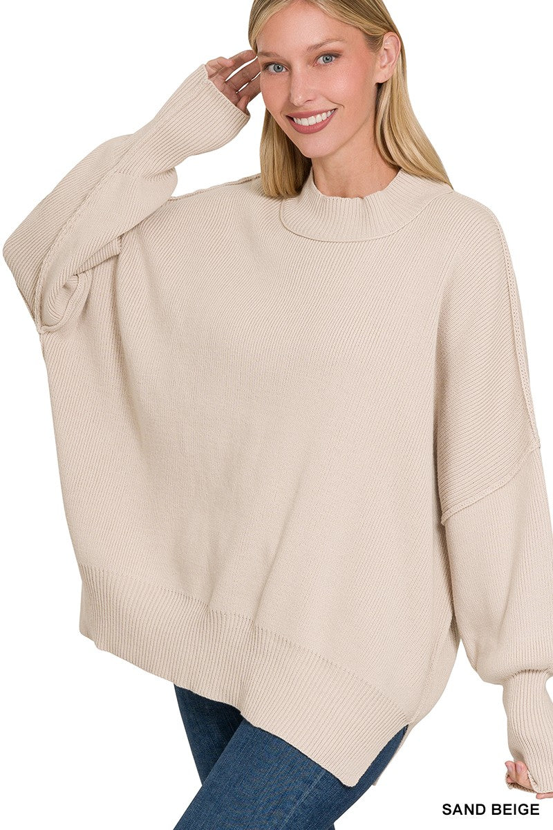 Alex Oversized Cream Sweater