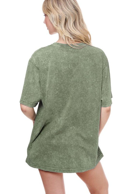 Freebird Green Graphic tee