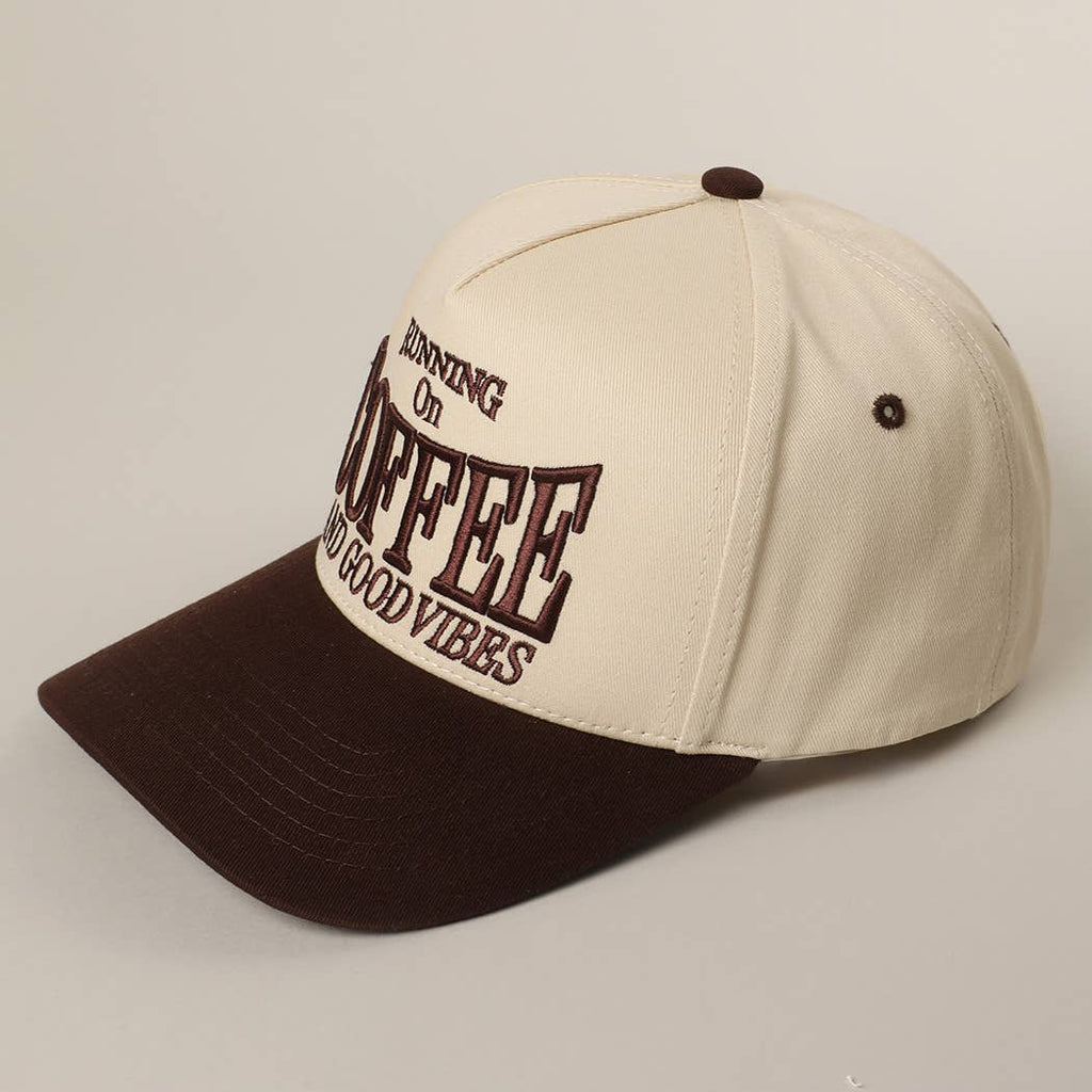 Running On Coffee Two Tone Hat