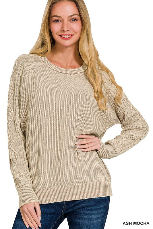 Creme Brulè Latté Sweater