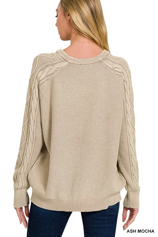 Creme Brulè Latté Sweater