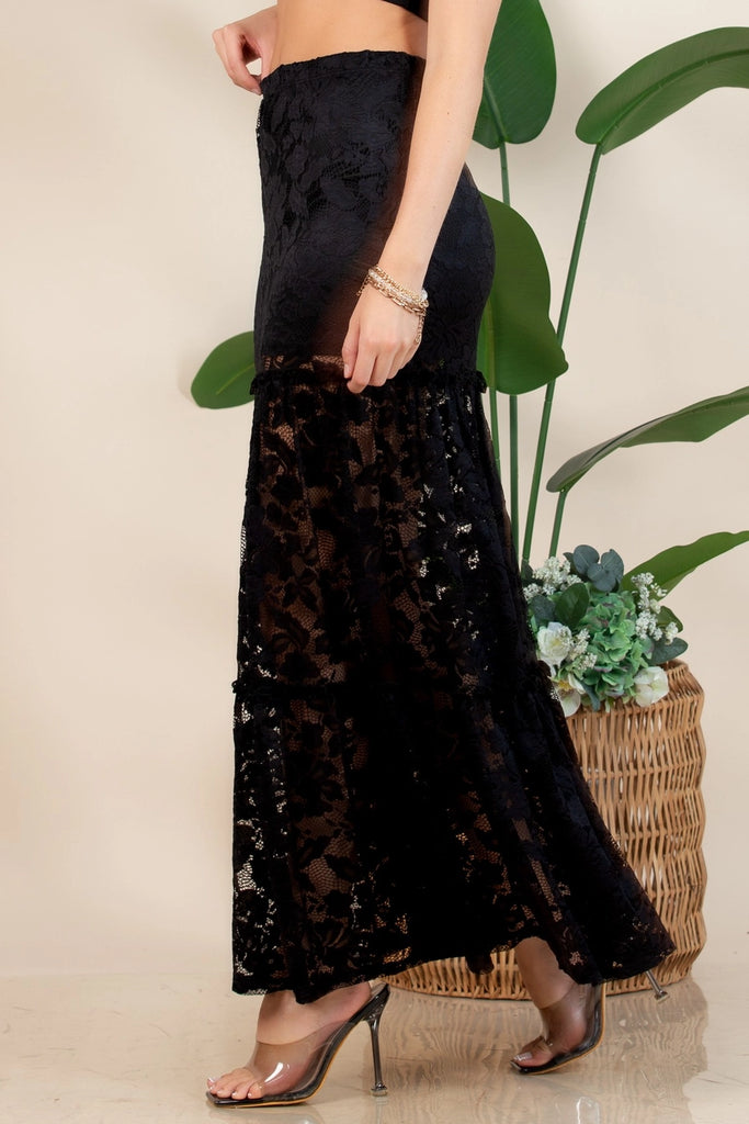 Langley Lace Skirt