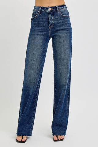 Charlotte Risen Wide Leg Jeans.