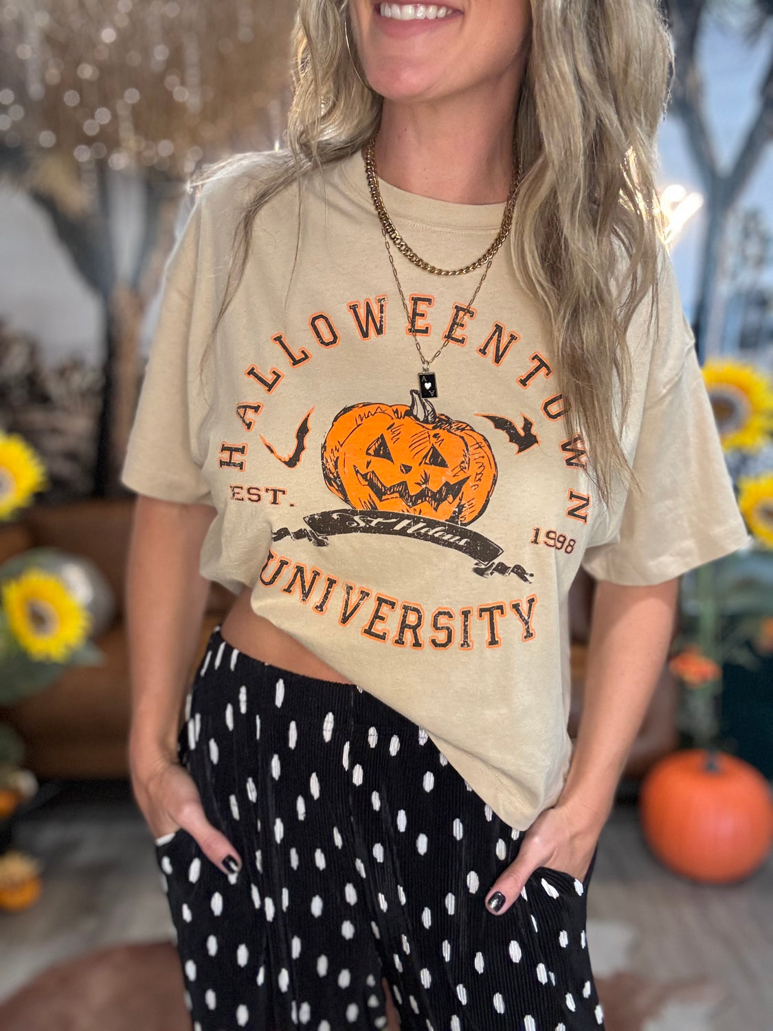 Halloween University Graphic Tee