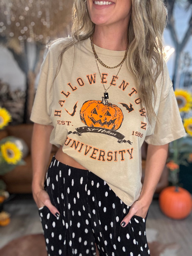 Halloween University Graphic Tee
