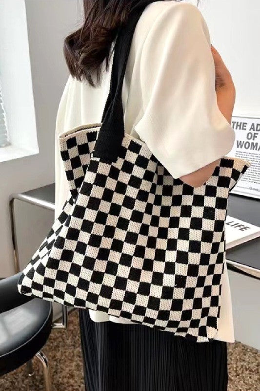 Checker Tote