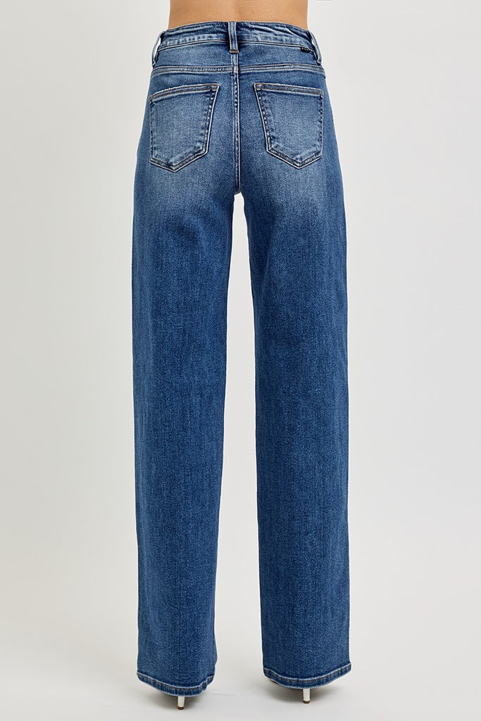 Lainey Wide Baggy Risen Jeans