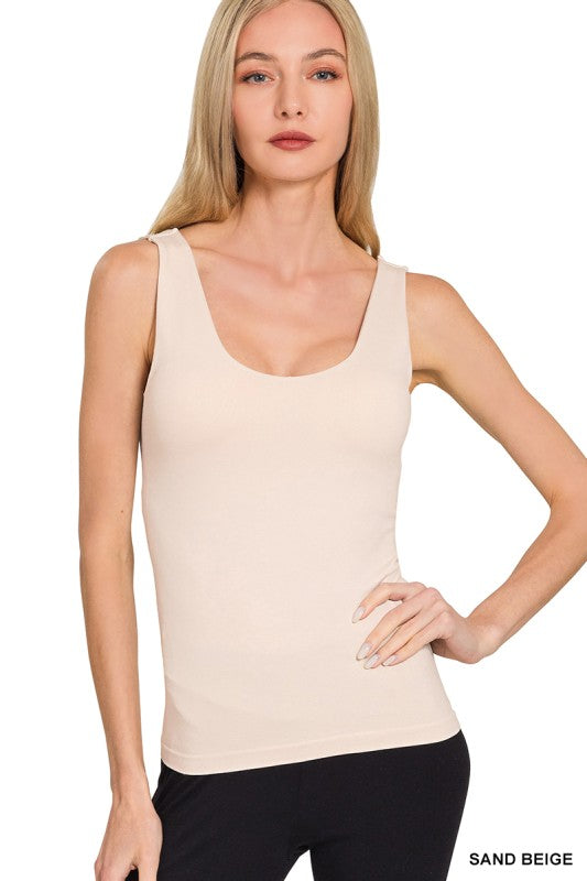 Dana Seamless Built In Bra Cups Tank