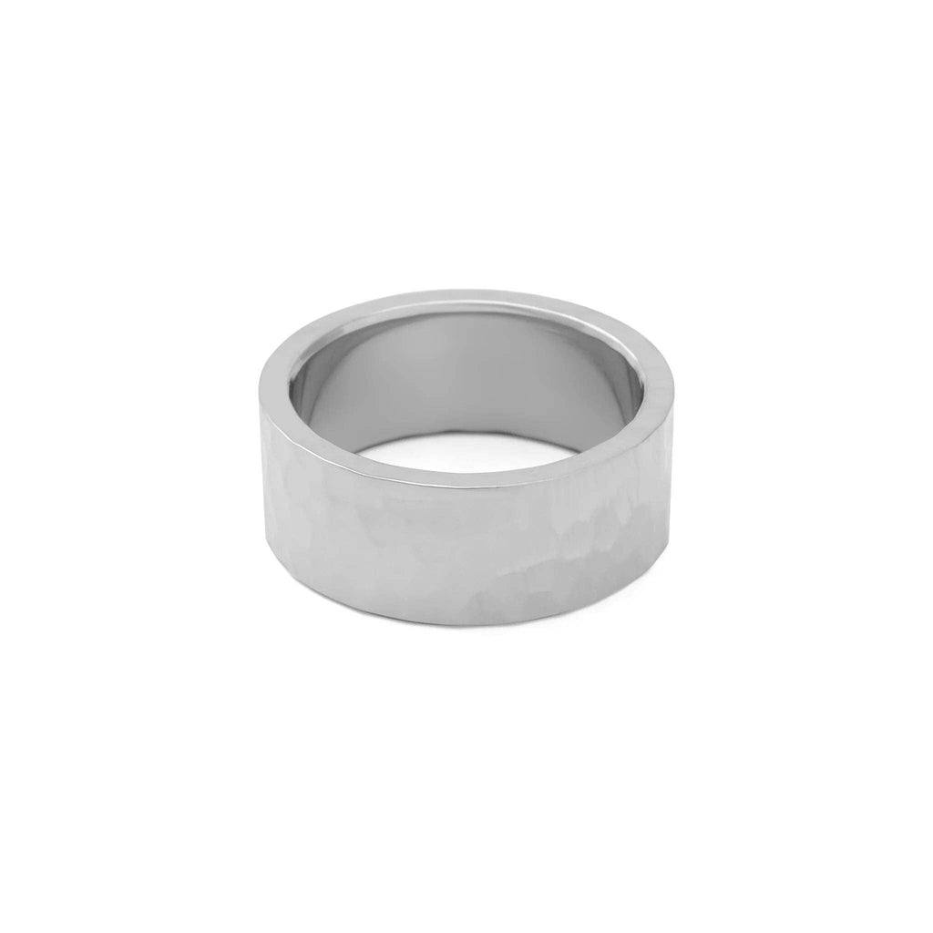 Hammered Gold Statement Ring