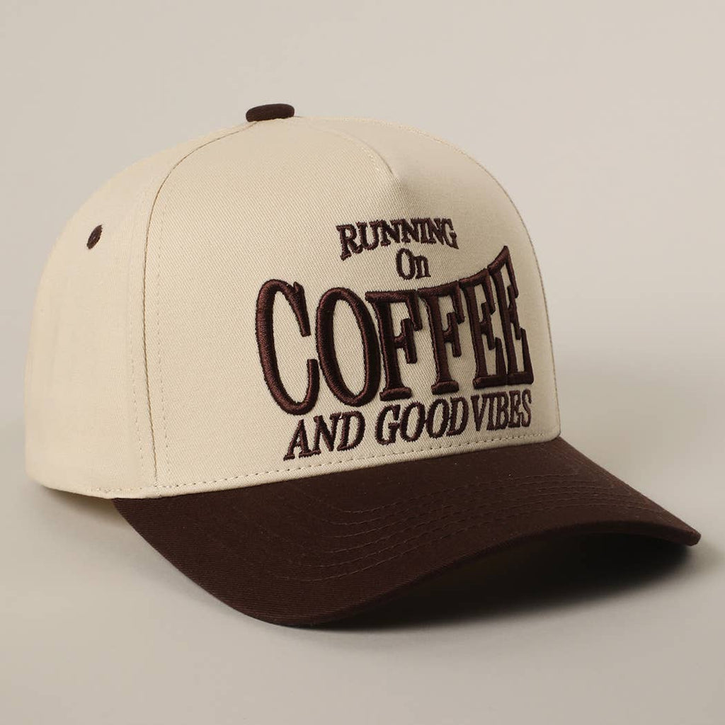 Running On Coffee Two Tone Hat