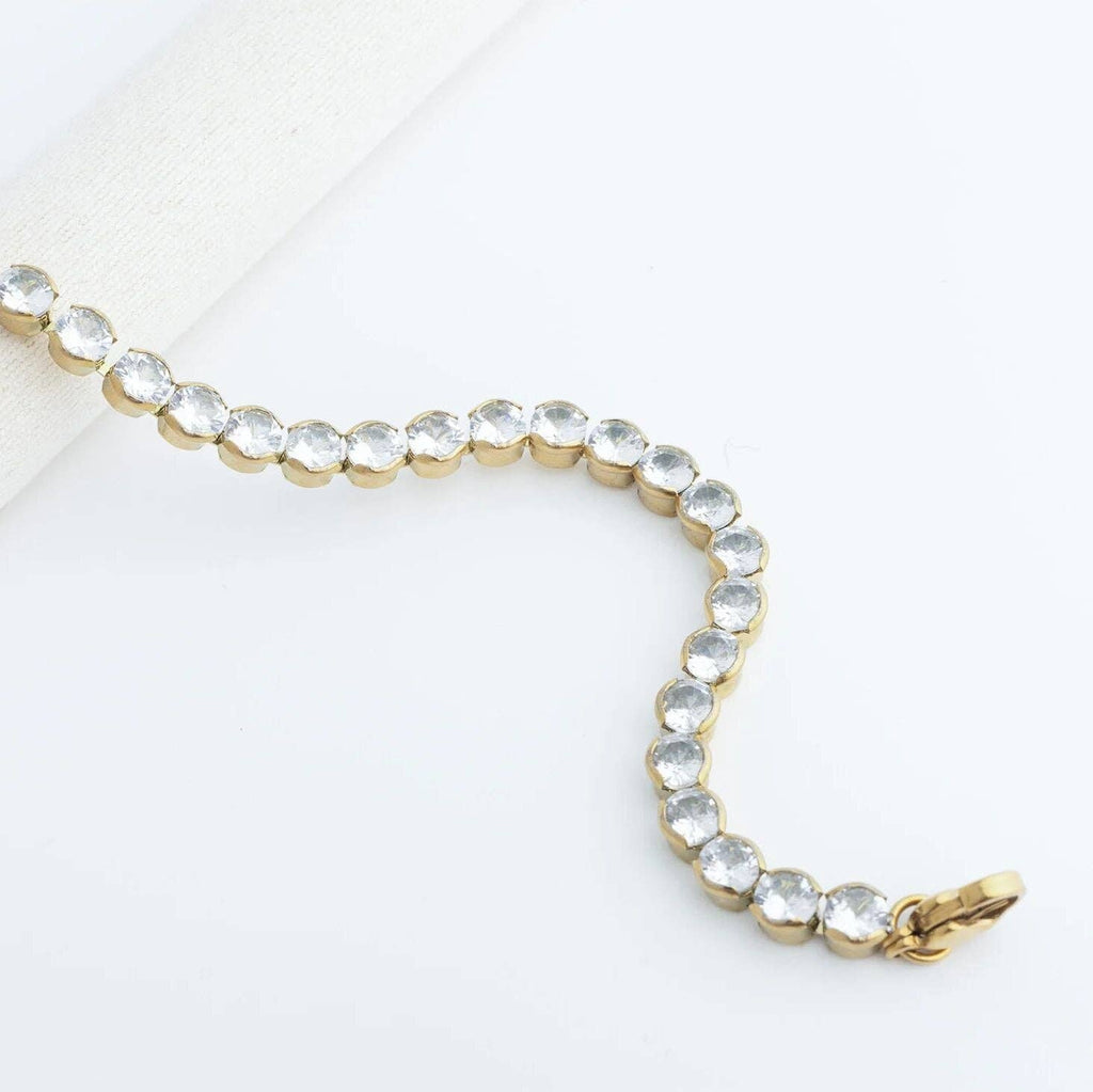 Round Diamond Tennis Bracelet