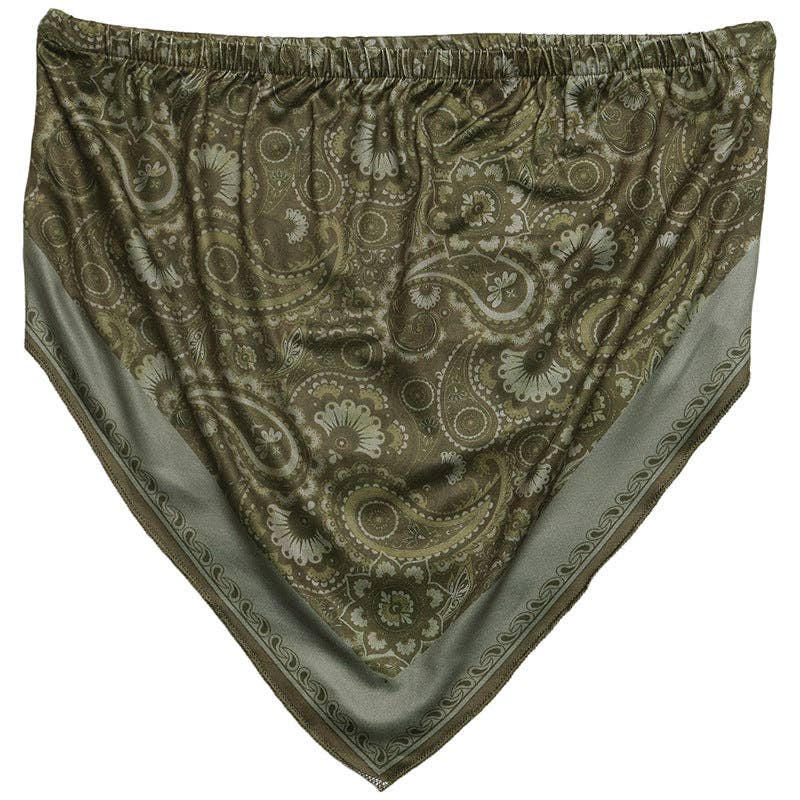 Mossy Bandeau Handkerchief Top