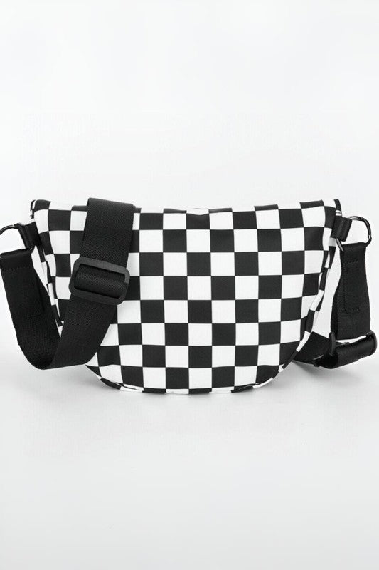 Checker Sling Bag
