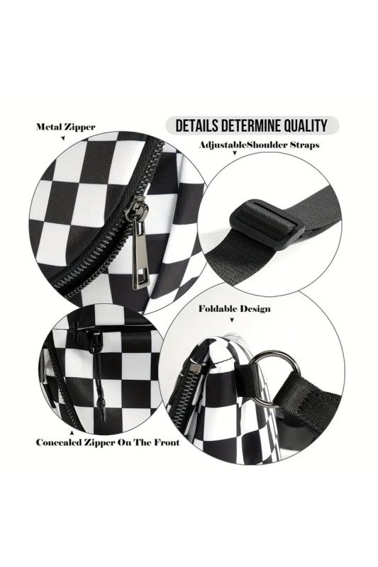 Checker Sling Bag