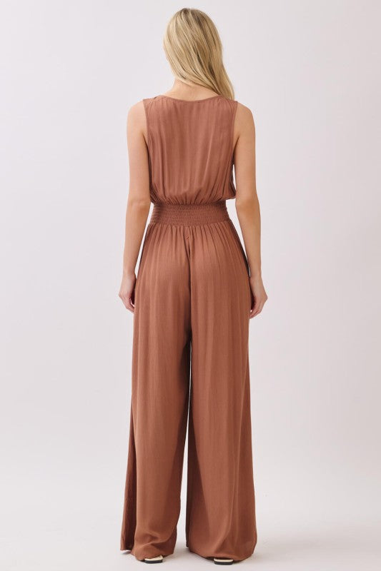 Hazel Rust Jumpsuit