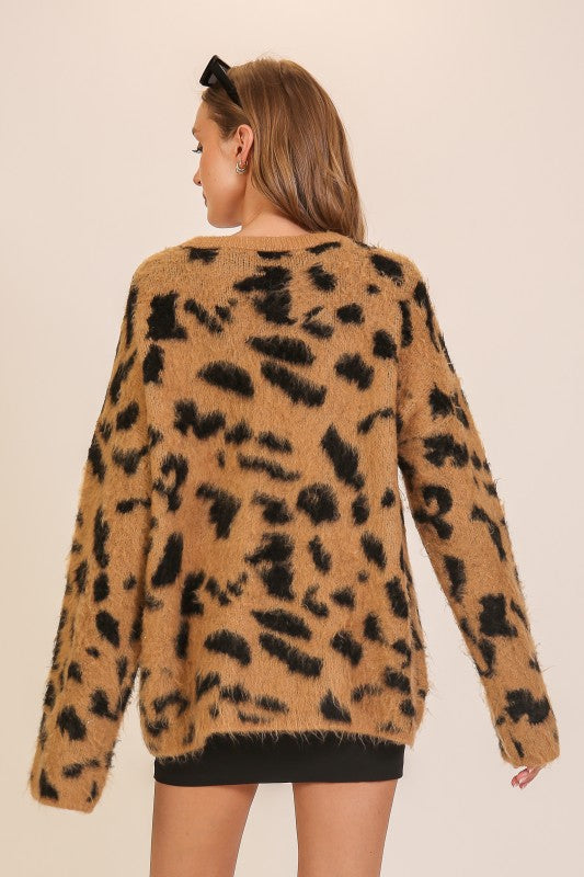Cheetah Sweater
