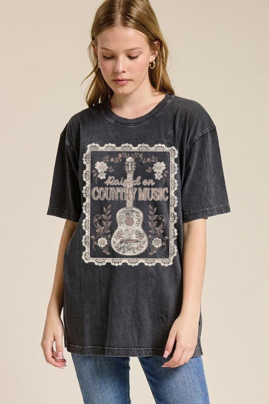 Raised On Country Music T-Shirt