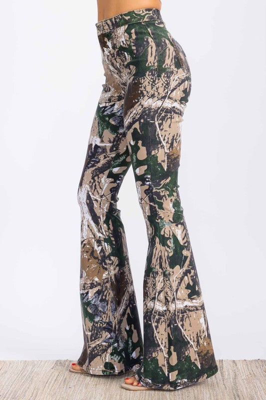 Outta Sight Camo Flare Pants