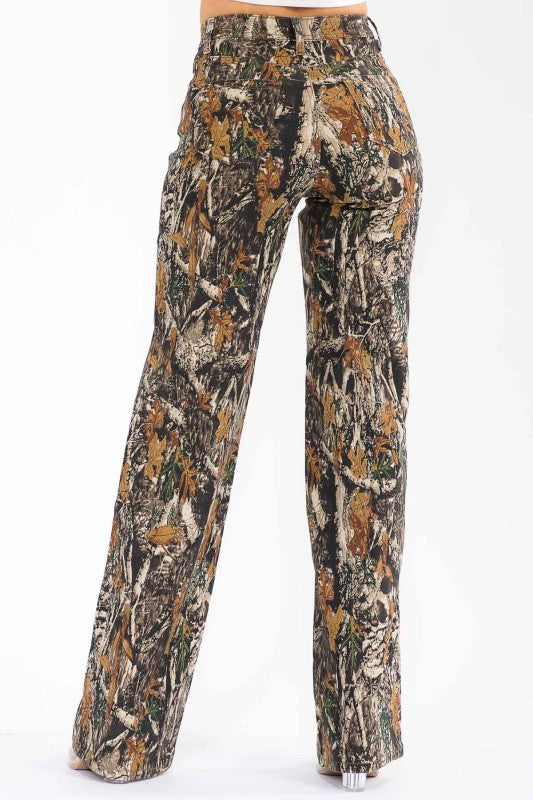 Huntress Camo Straight Leg Pants