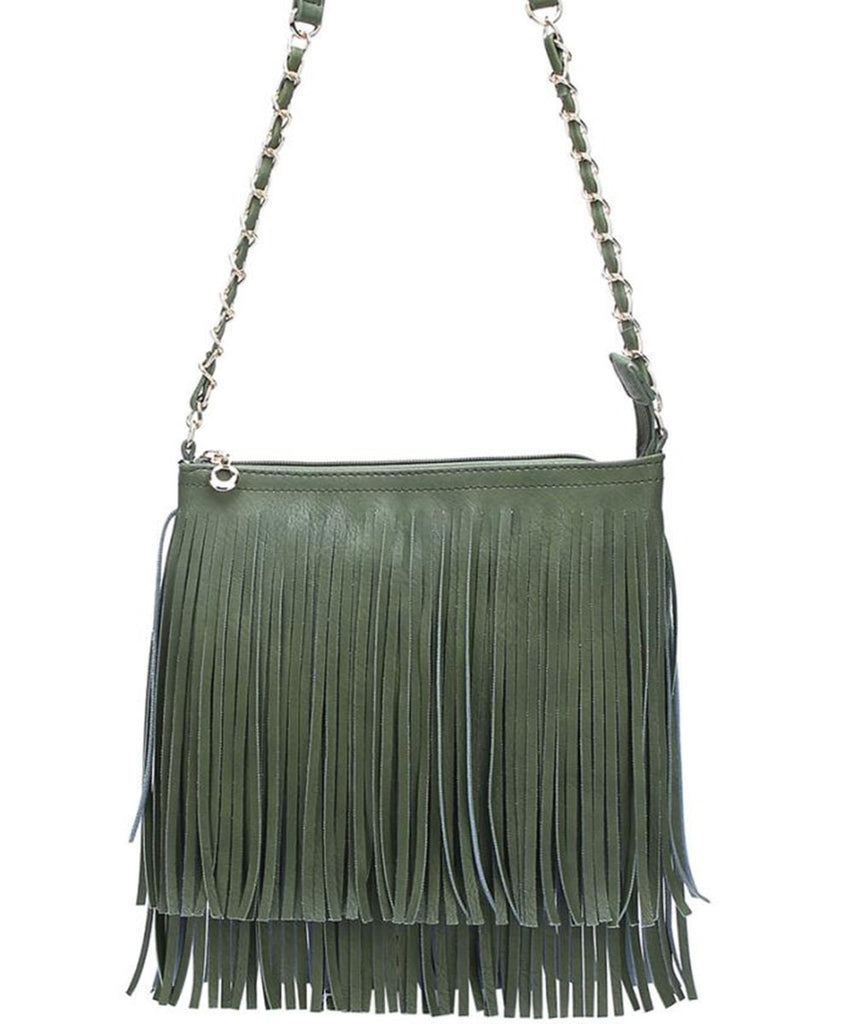 Fringe Crossbody