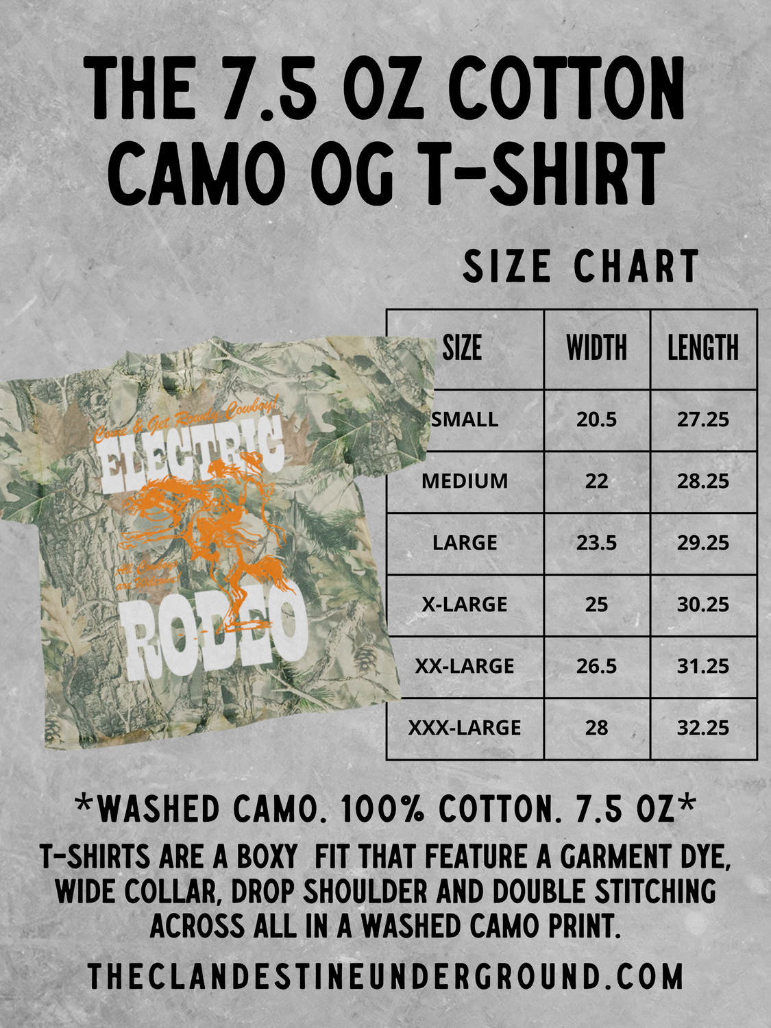 Camo Local Ghosts Graphic Tee
