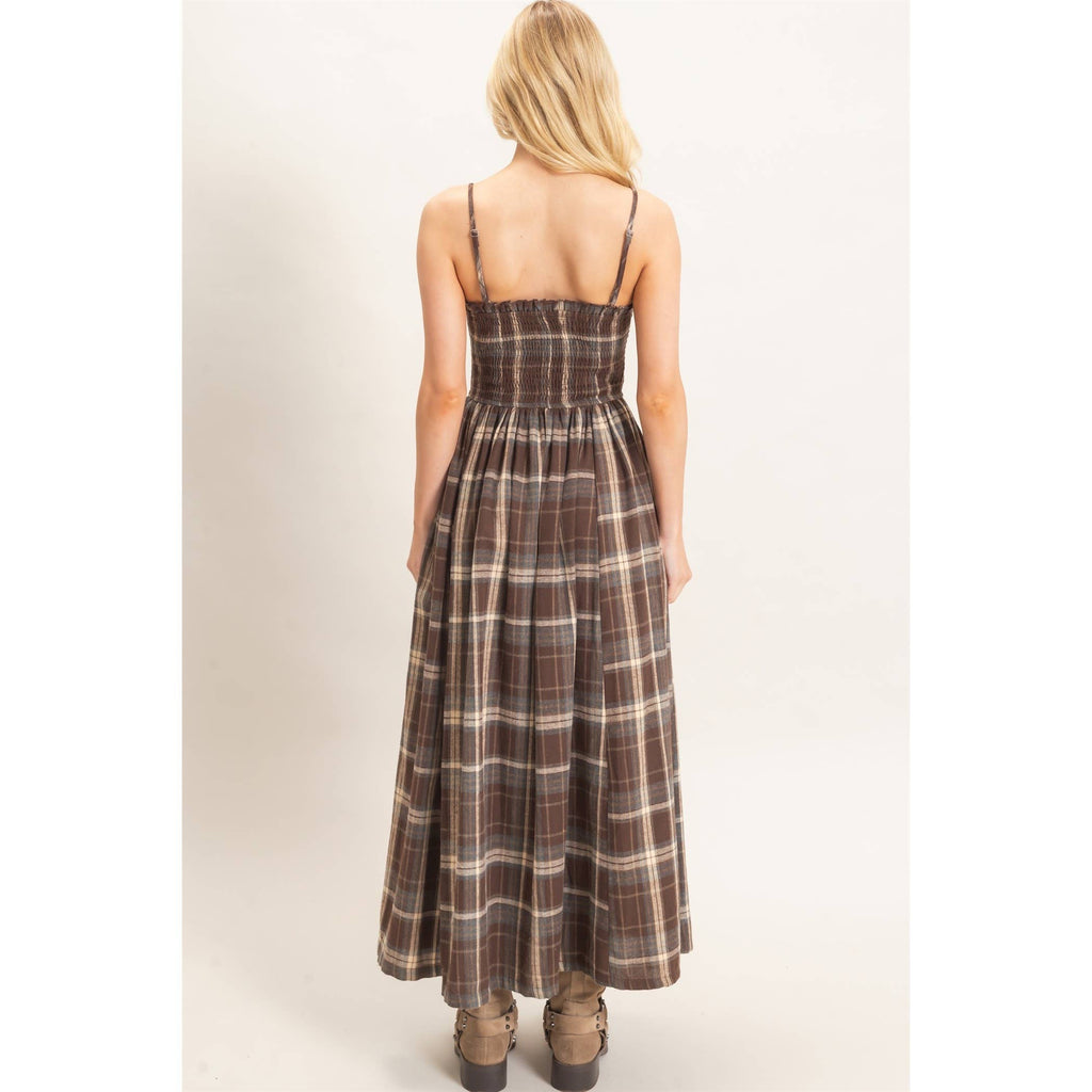 Autumn Harvest Plaid Dress