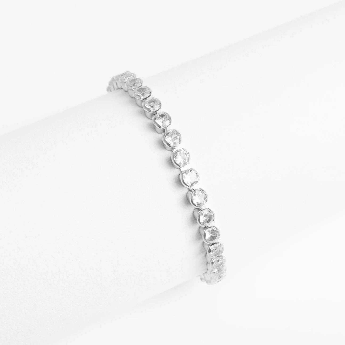 Round Diamond Tennis Bracelet
