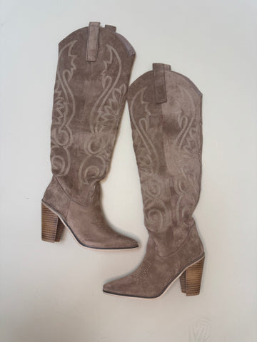 Madison Ultra High Toffee Cowboy Boot