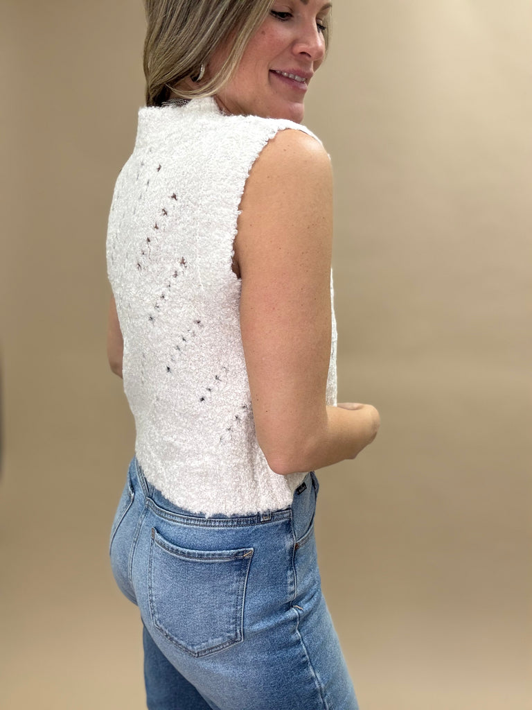 Oatmeal Sweater Vest