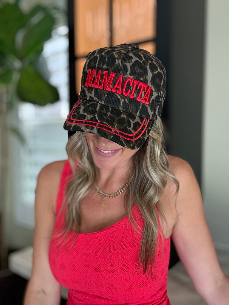 Mamacita - Leopard Vintage Hat