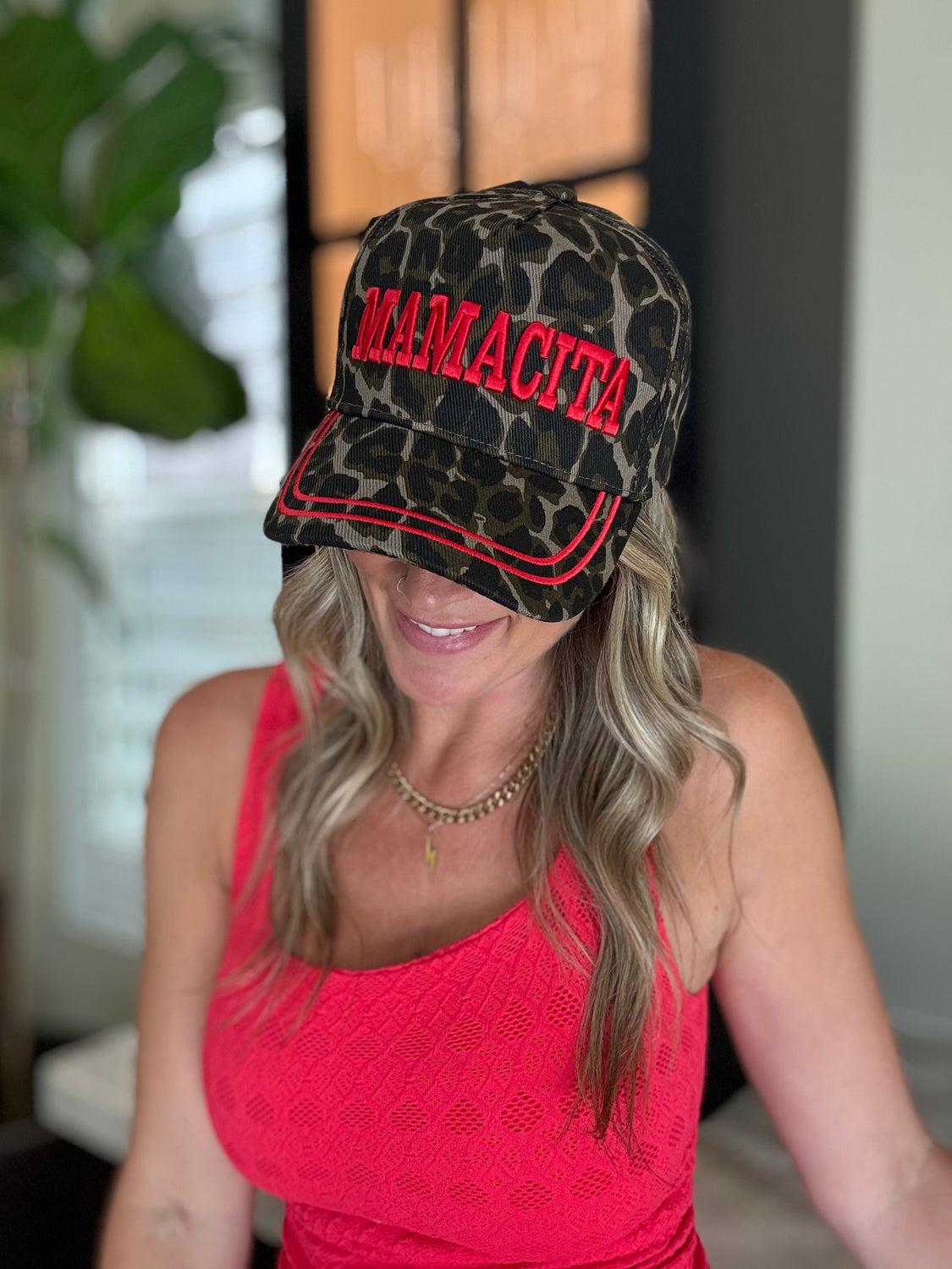 Mamacita - Leopard Vintage Hat
