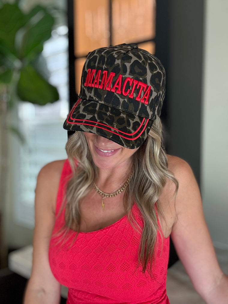 Mamacita - Leopard Vintage Hat