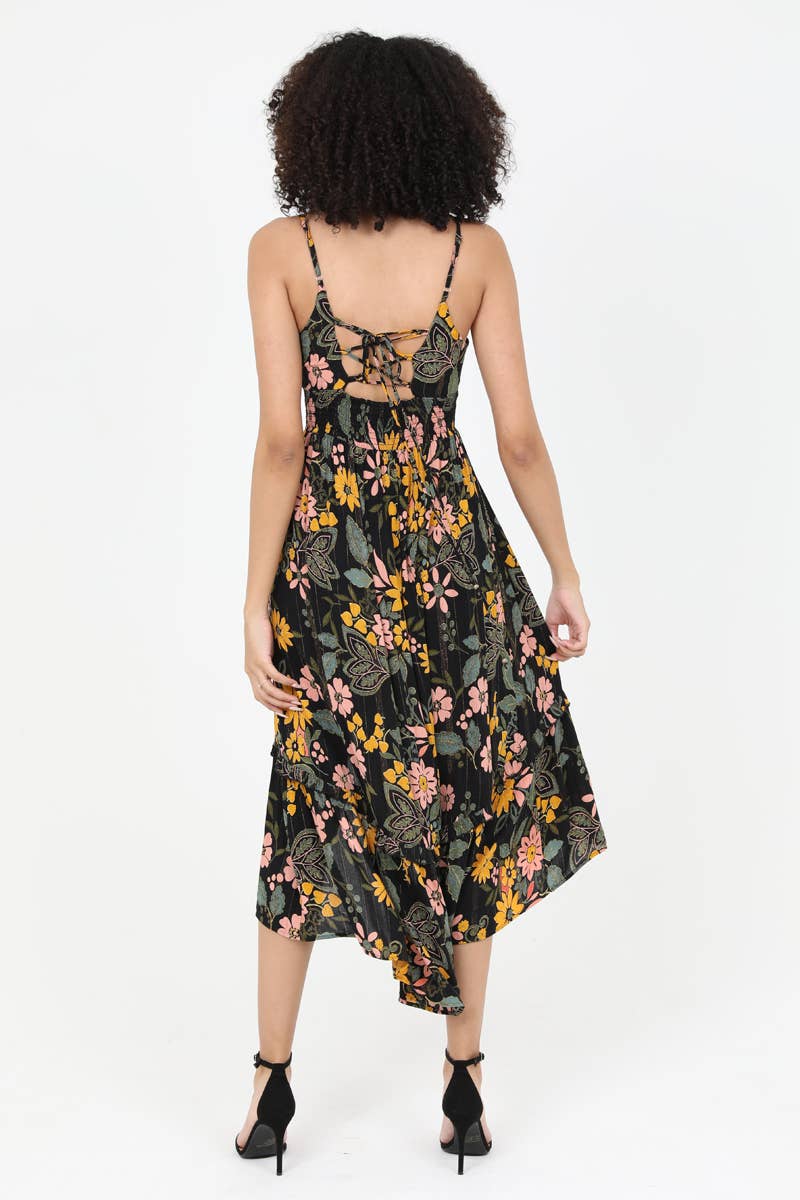 Sunny Daze Floral Midi Dress