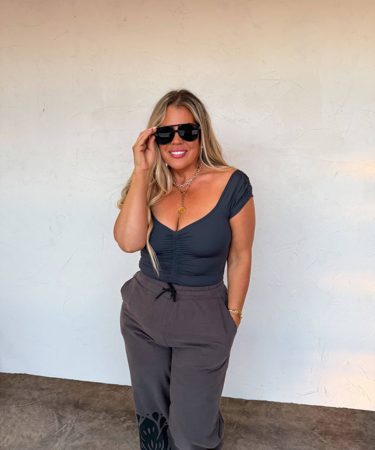 Out & About Cap Sleeve Top