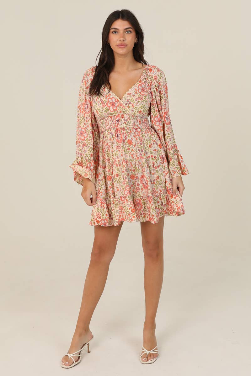 Missy Bell Sleeve Mini Dress