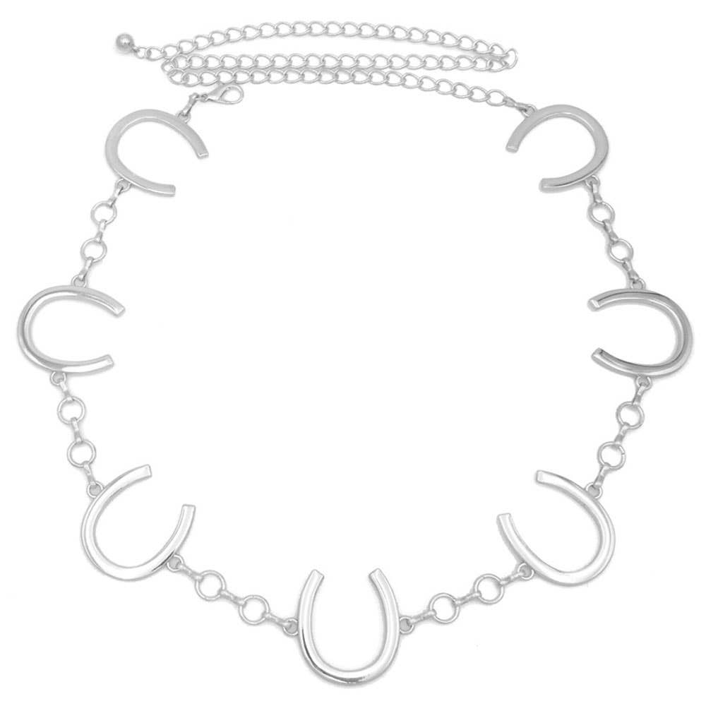 Horseshoe Chain Belt
