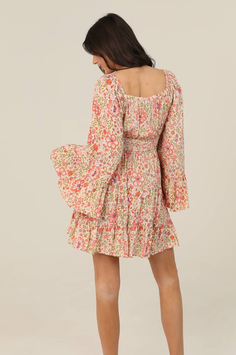 Missy Bell Sleeve Mini Dress