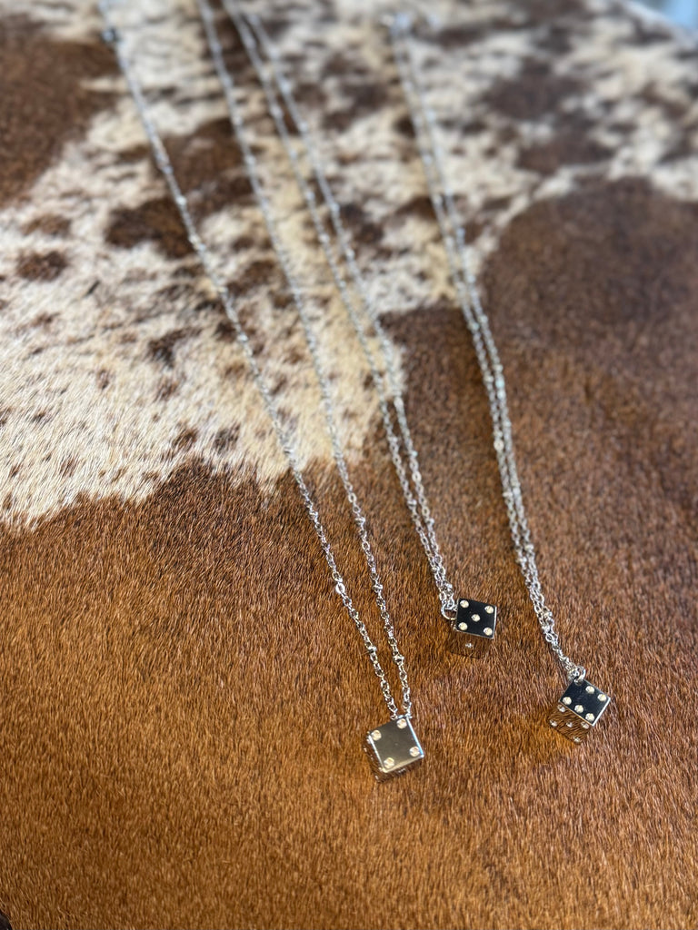 Roll The Dice Charm Necklace