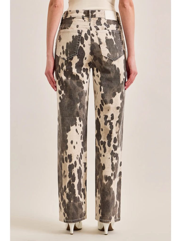 Saddle Up Cow Print Pants