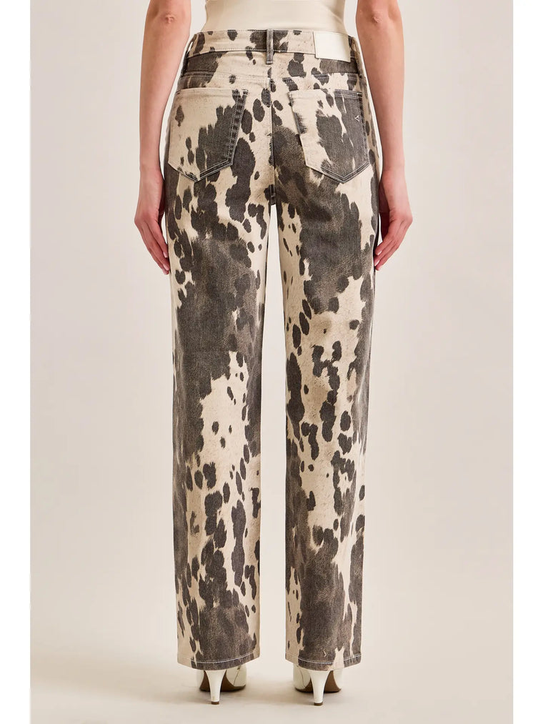 Saddle Up Cow Print Pants